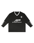 Unisex Striped Soccer Jersey