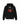 Tribe Black Hoodie front view on white studio background
